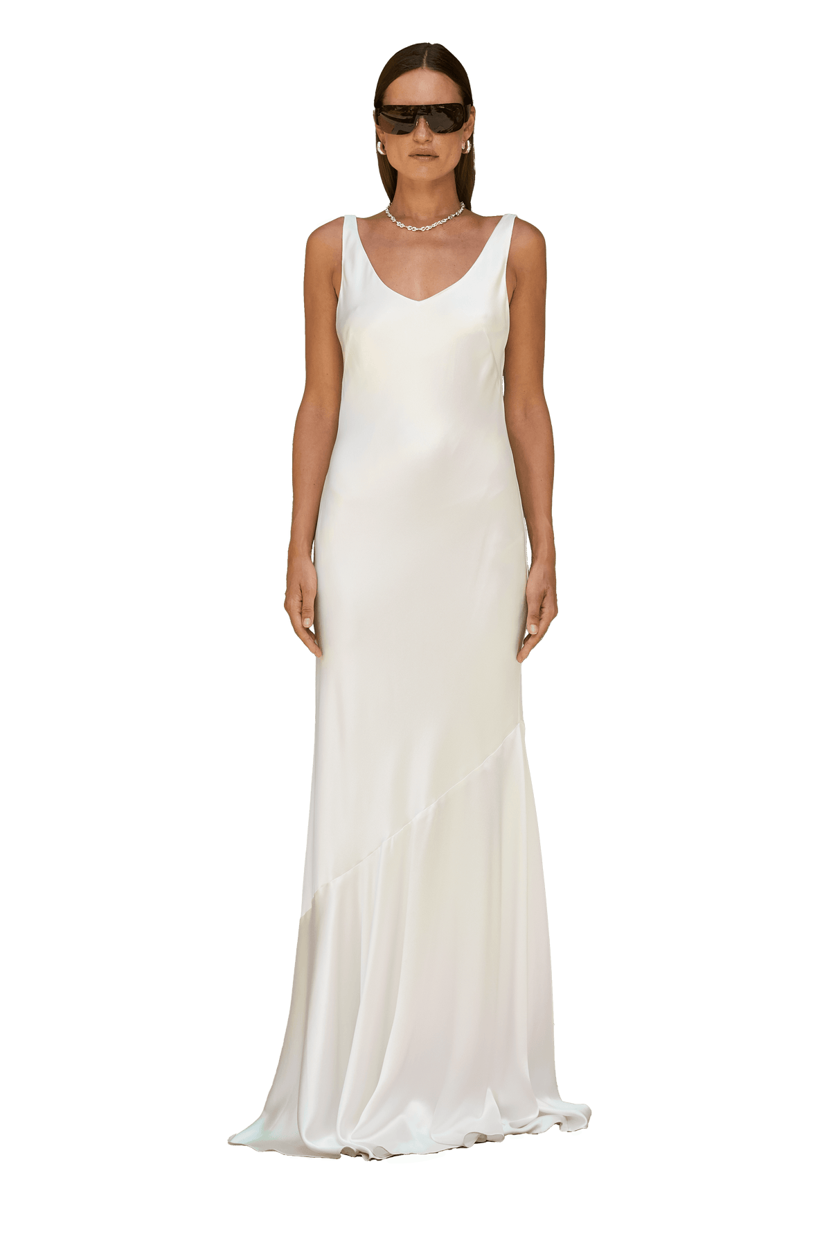 Wide Strap Slip with Asymmetric Seam | STYLE 032