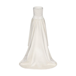 Duchesse Satin Drop Waist Gown | STYLE 093