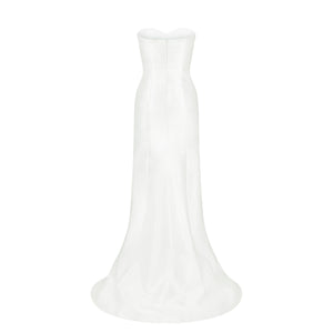 Strapless Silk Mikado Dress | STYLE 109