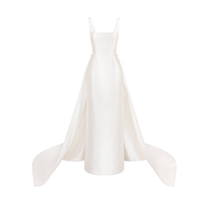 Detachable Silk Train | STYLE 112