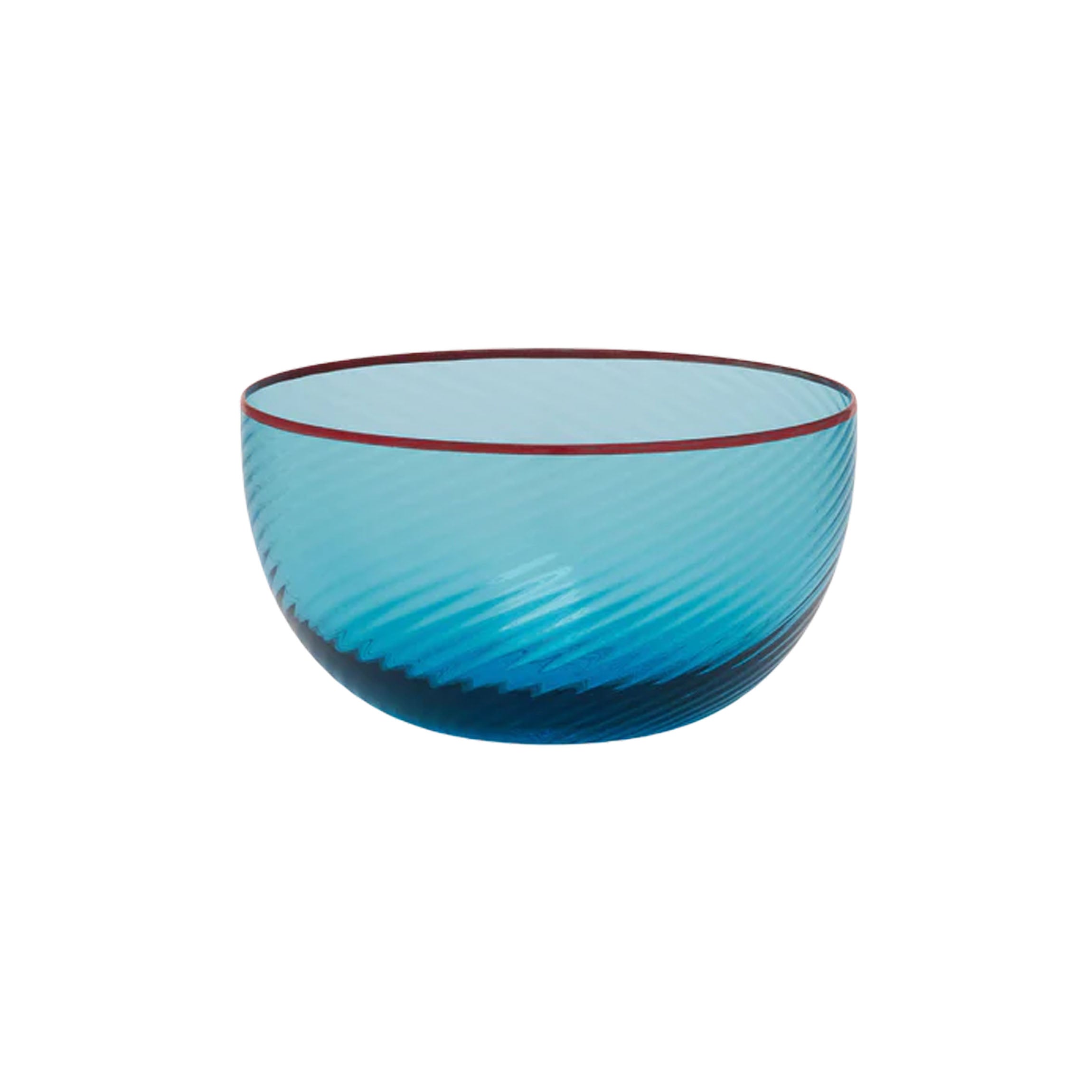 Salon Murano Glass Bowl in Sea Blue