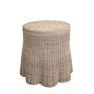 Scallop Round Side Table
