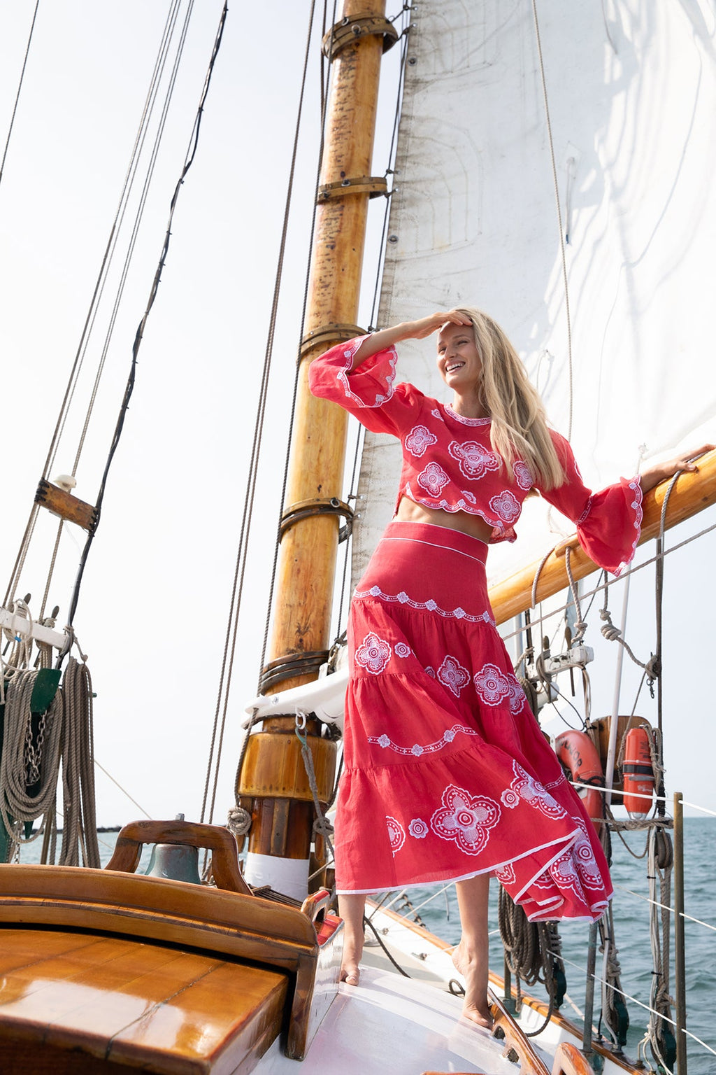 Scarlet Willow Top
