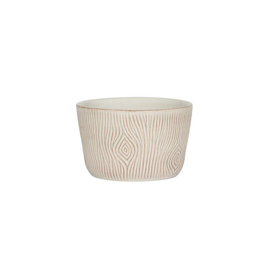 Blenheim Oak Ramekin in Whitewash