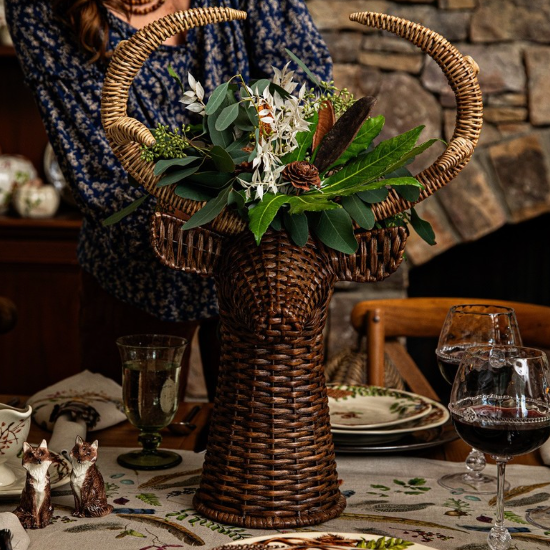 Devon Willow 22" Stag Vase