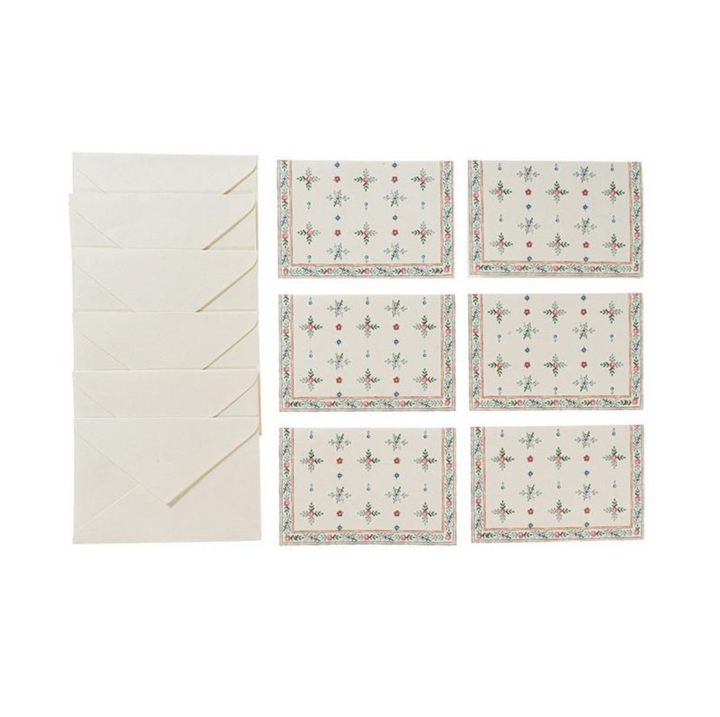 Heidi Note Card in Multi, Set of 6