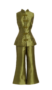Tamara Top in Olive Green