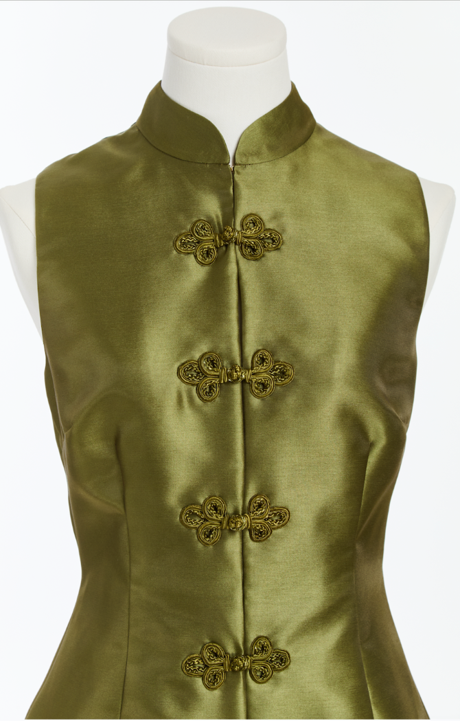 Tamara Top in Olive Green