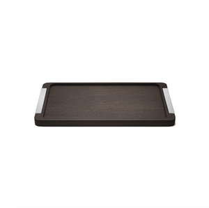 Bernadotte Tray Wood & Stainless Steel
