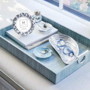 Round Seashell Border 4x4 Frame