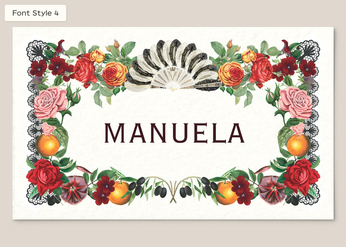 Place Card Form