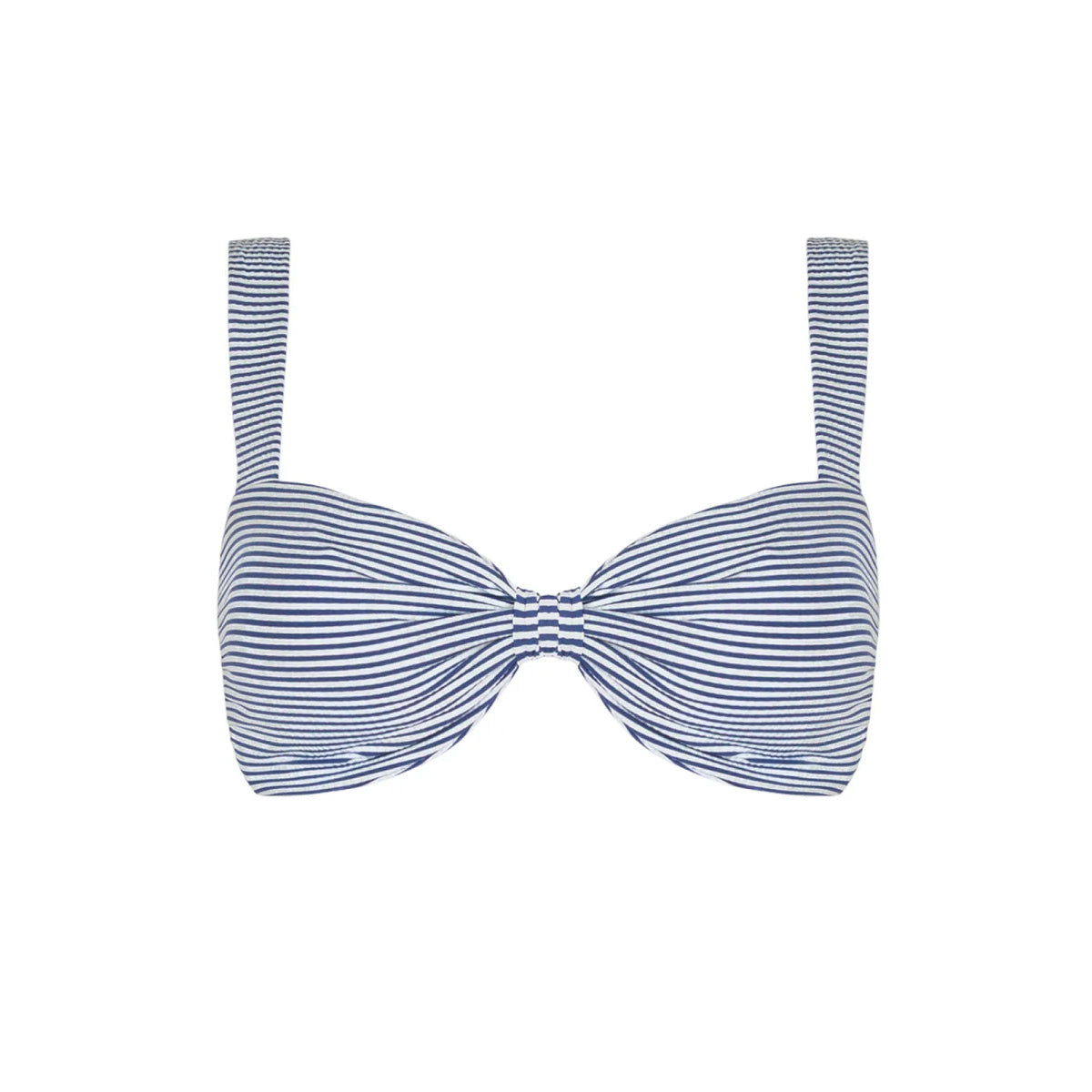 Women’s Harbor Stripe Knot Bikini Top