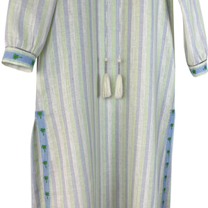 Silver Palm Caftan