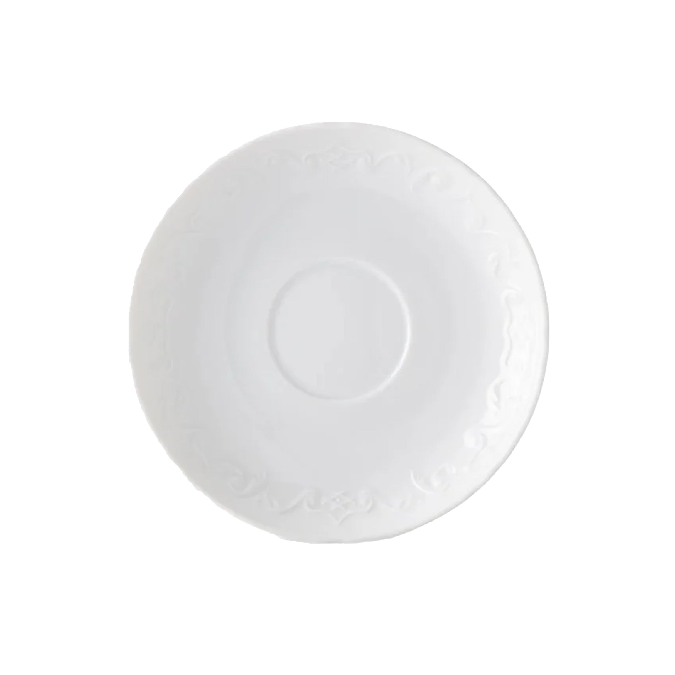 Simply Anna Tea Saucer in White