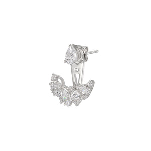 Snowflower Twinkle Ear-Jackets