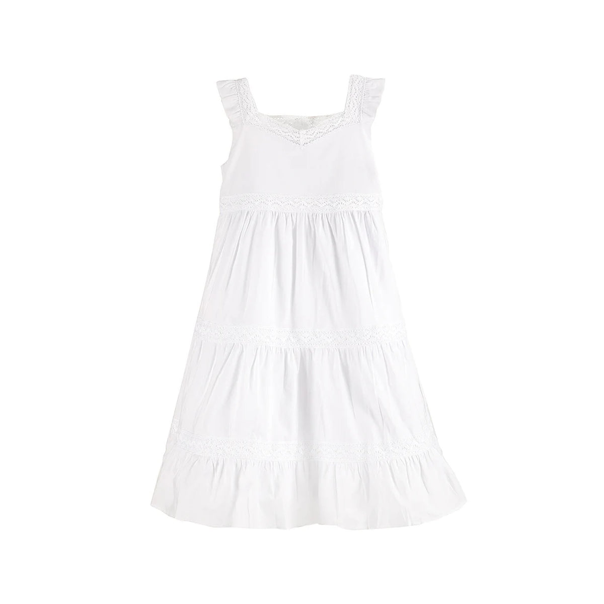 Sophia White Lace Dress