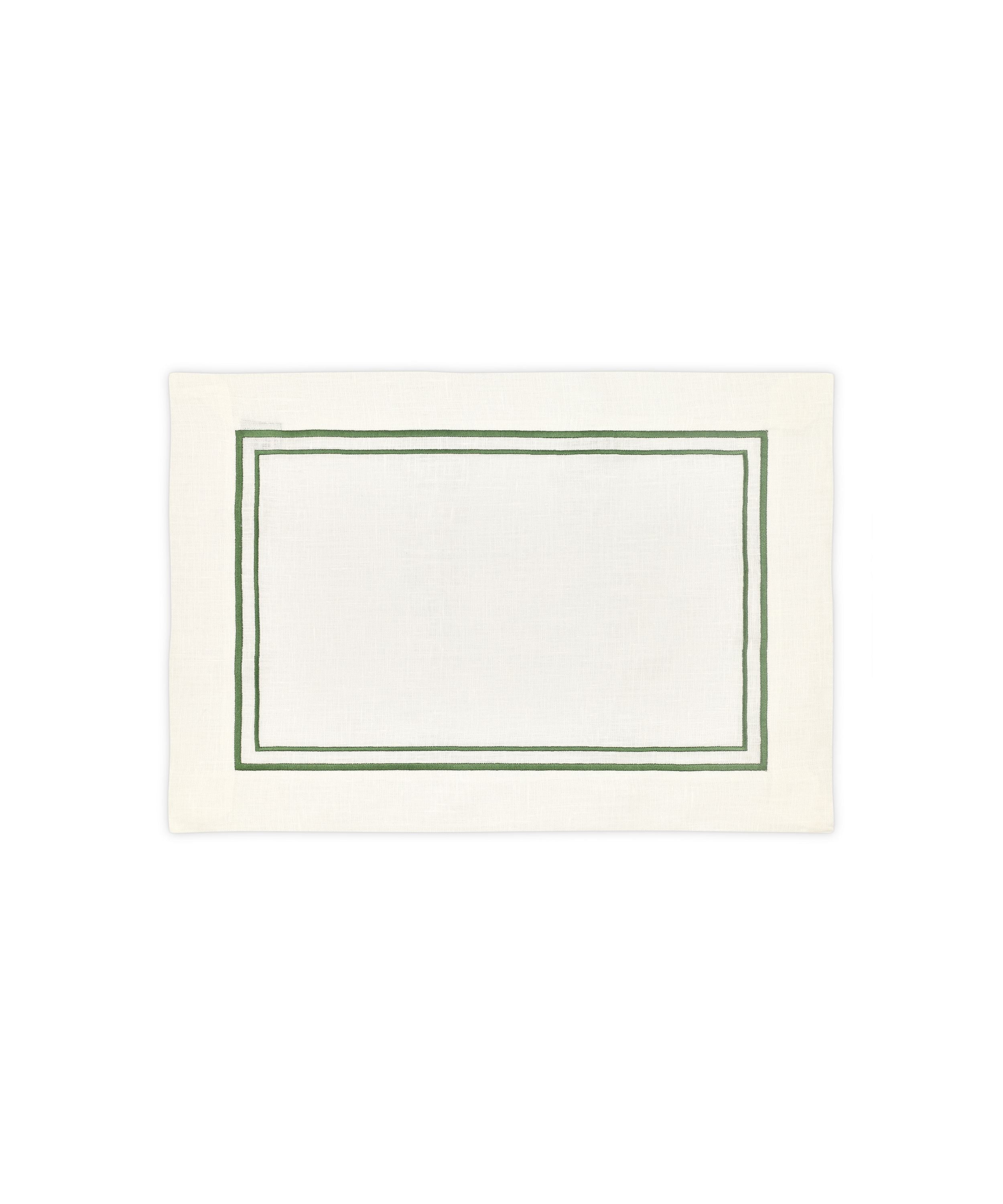 Rebecca Udall Sophie Classic Two Cord Placemat, Green