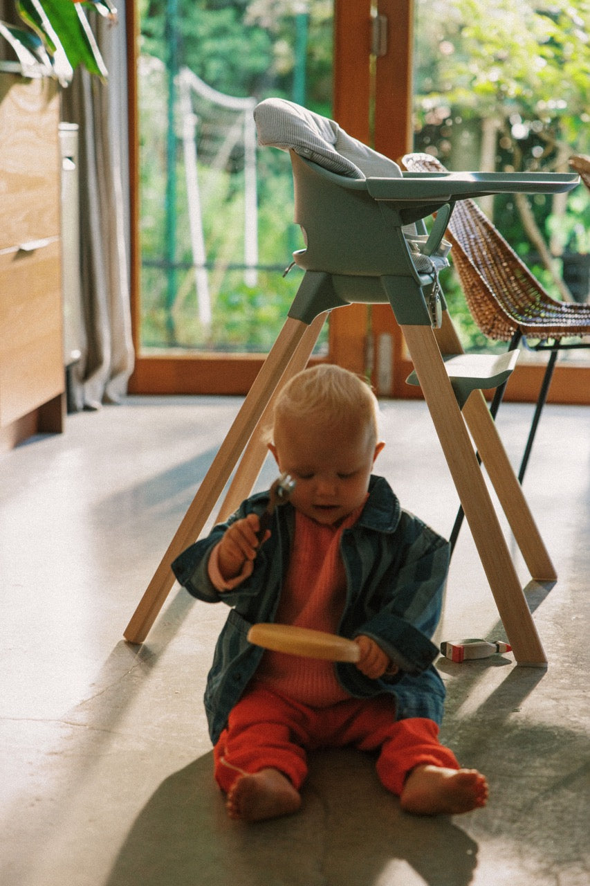 Clikk™ High Chair in Glacier Green