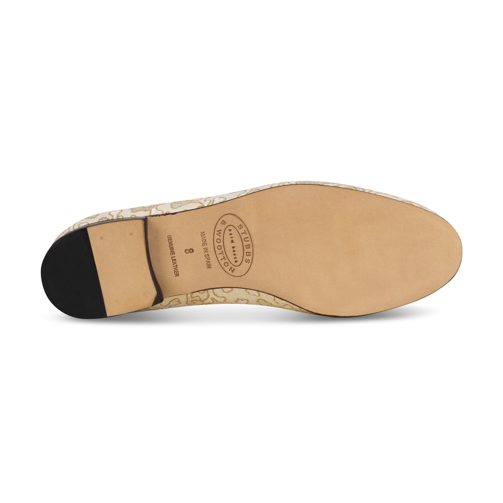Coral Bay Ivory Scalamandre Slipper