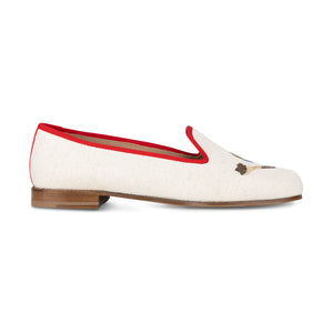 Caviar Flax Linen Slipper