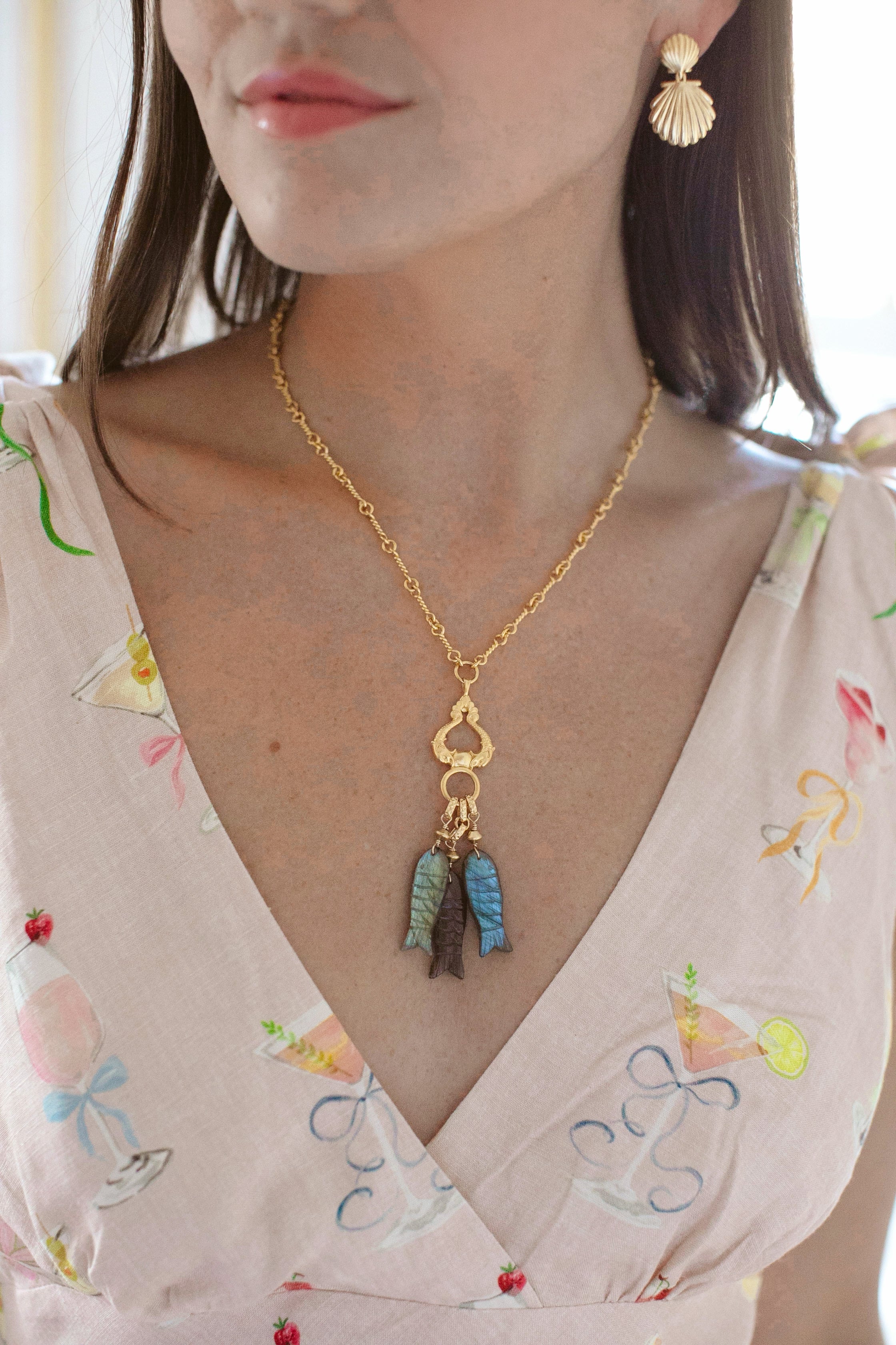 Sunset Radio Necklace
