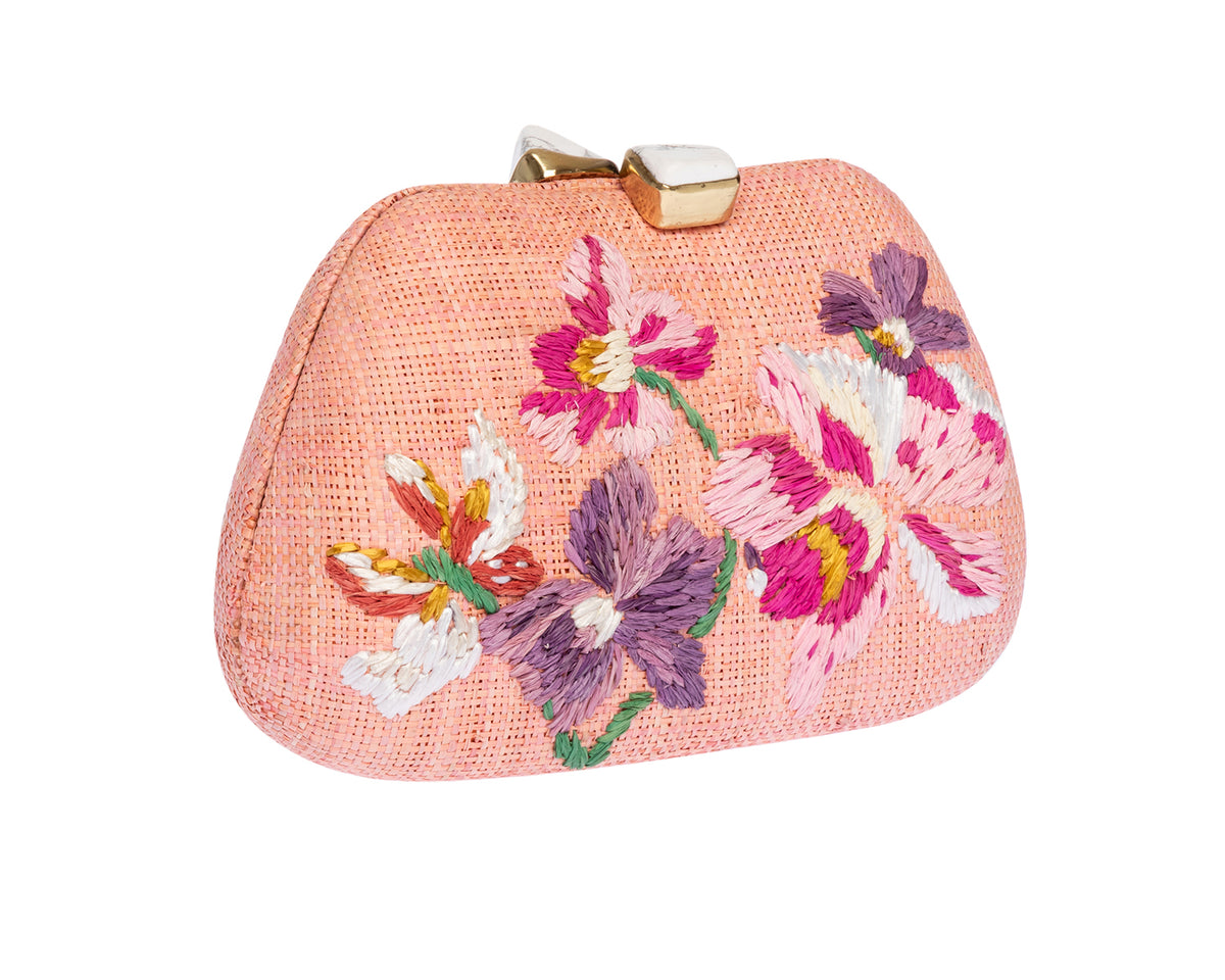 Tamu Orchid Clutch in Pink