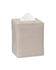 Heirloom Estate Boutique Tissue Box Cover, Italian Linen 7 Colors