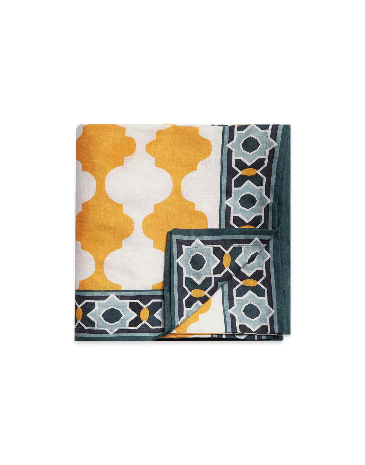 Medium Tablecloth in Plaza Medium Yellow