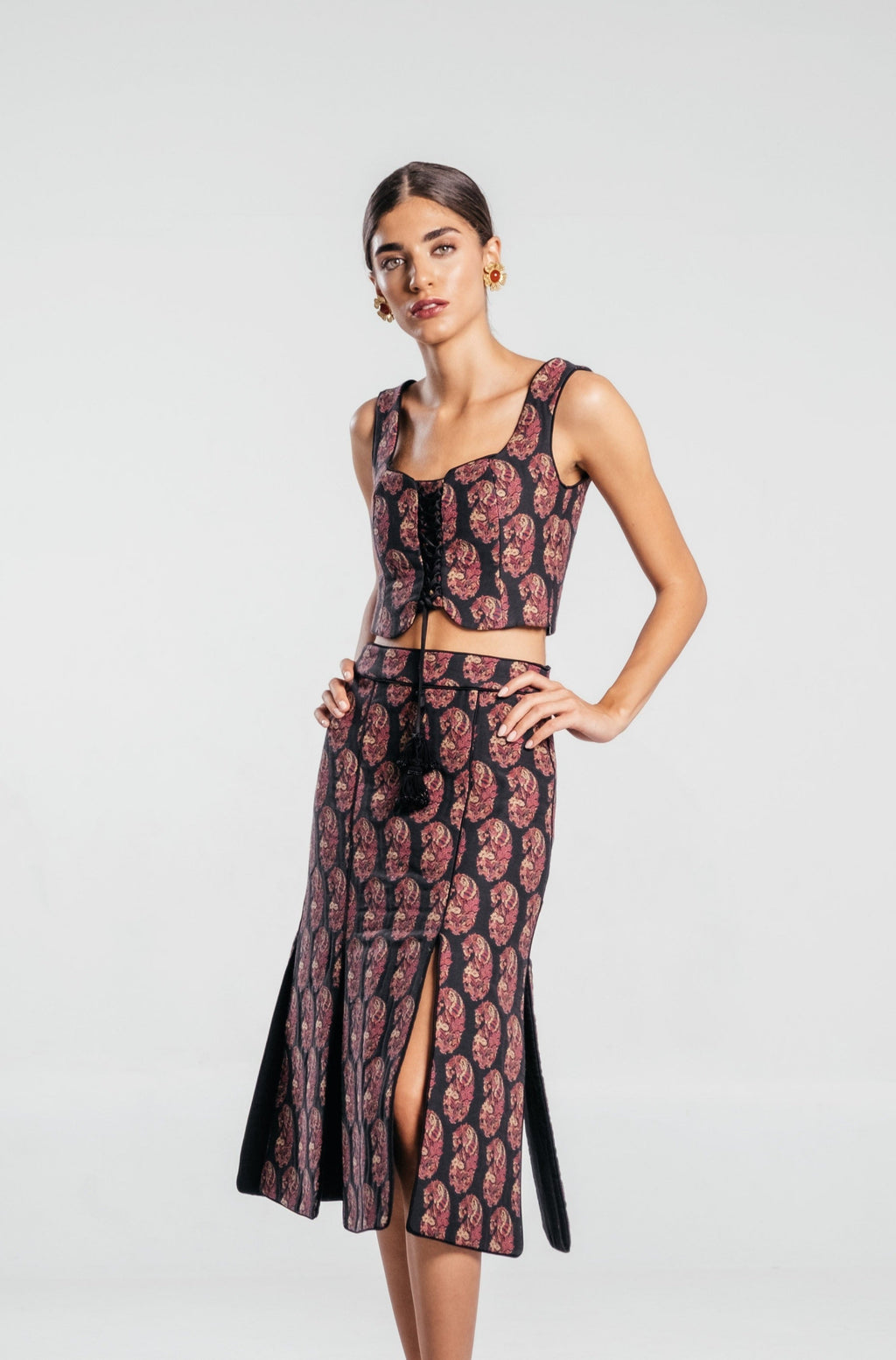 Shalimar Skirt - Termeh Sets & Separates - Top & Skirt Rosewater House 