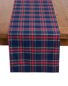 Signature Twill Table Linen Set in Tartan