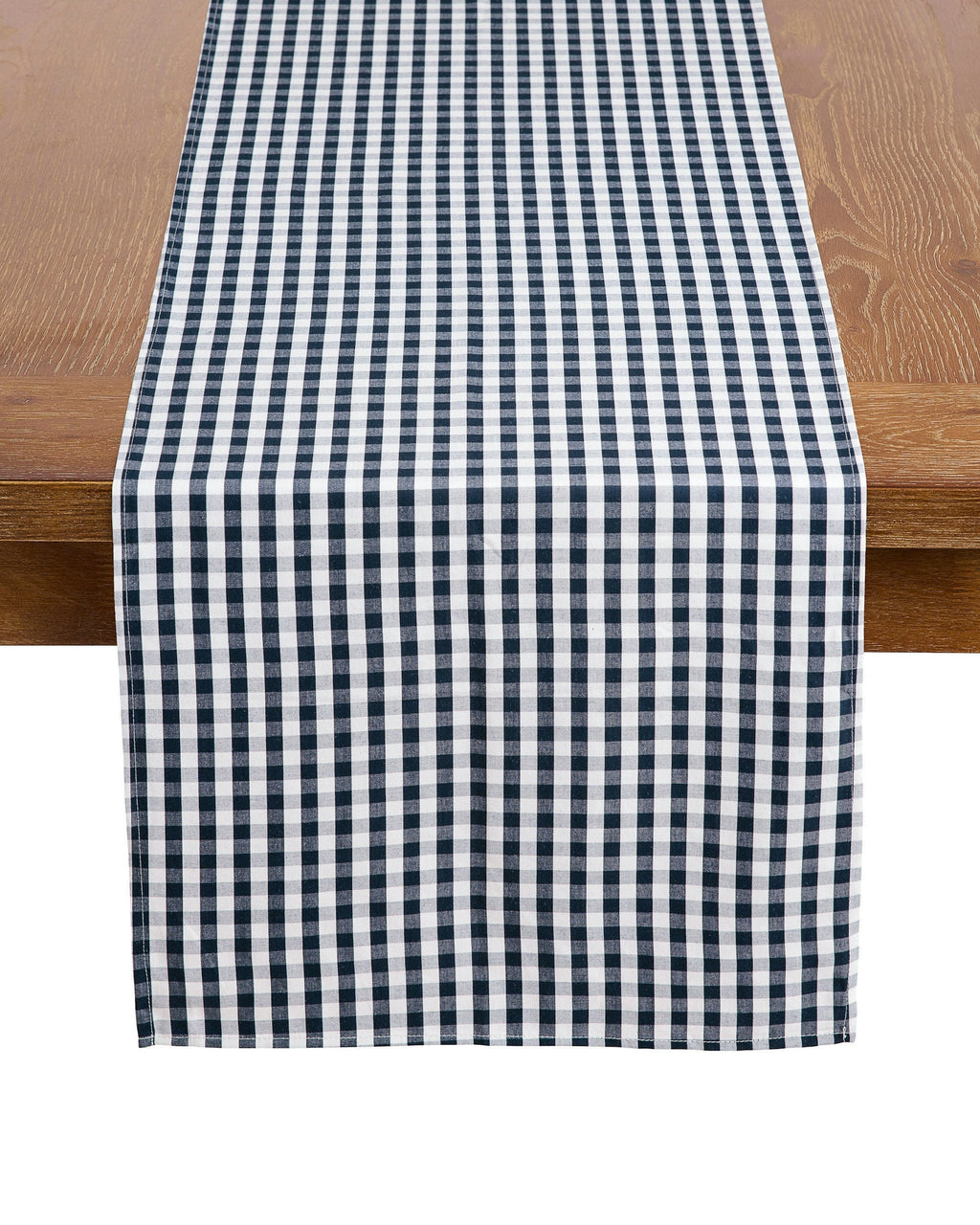 Signature Twill Runner in Navy French Ticking