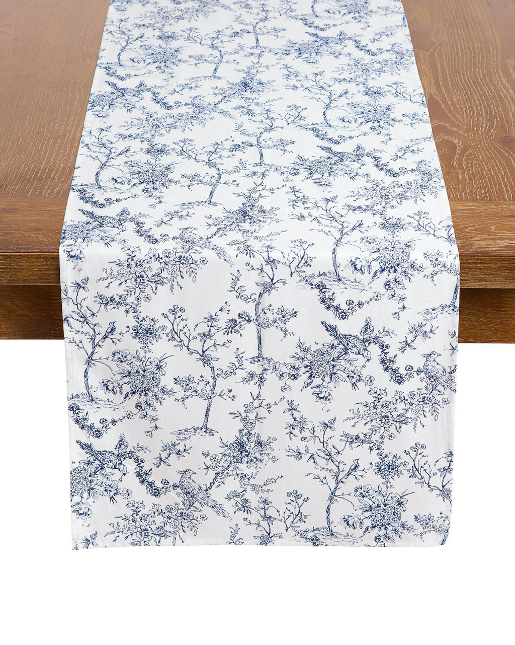 Signature Twill Runner in Navy Gingham