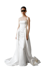 Duchesse Satin Detachable Train | STYLE 131