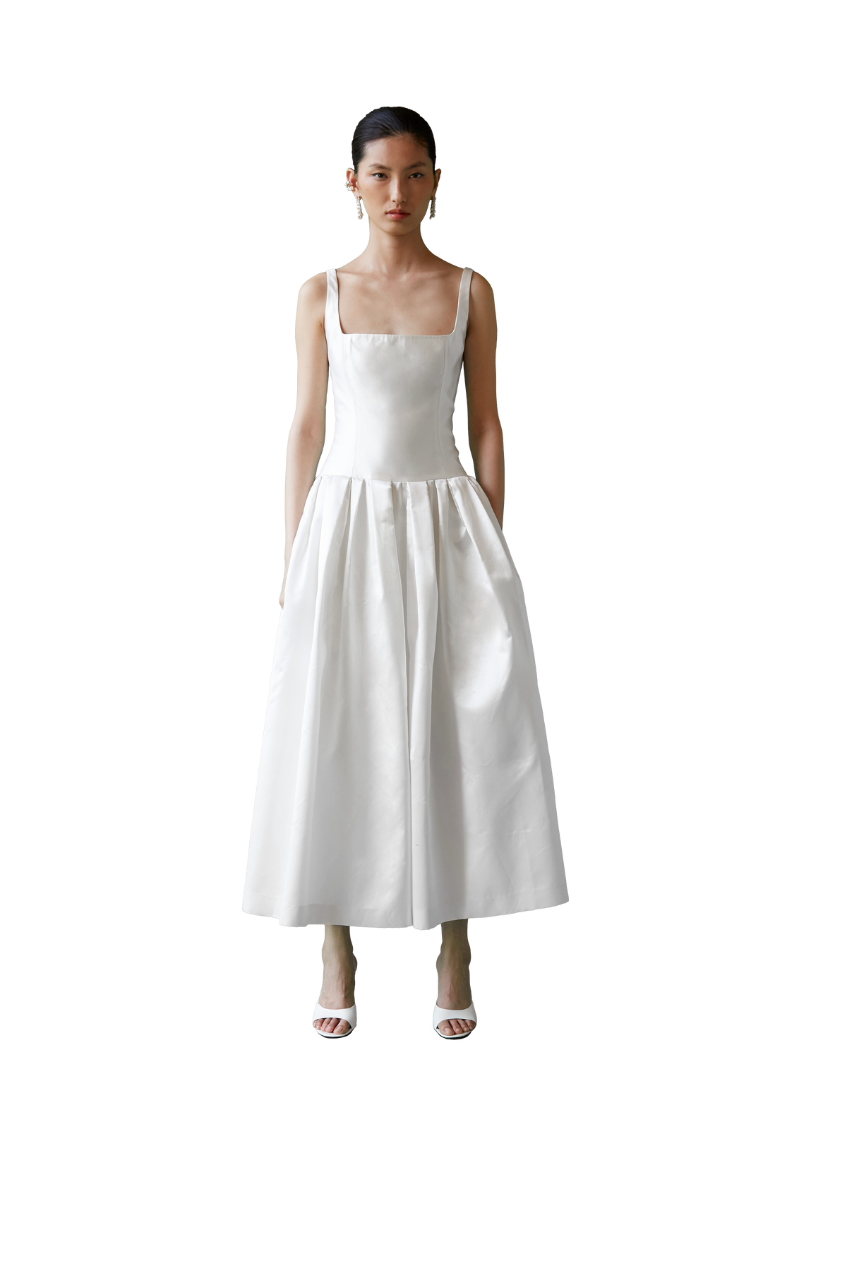 Ankle Length Drop Waist Gown | STYLE 108
