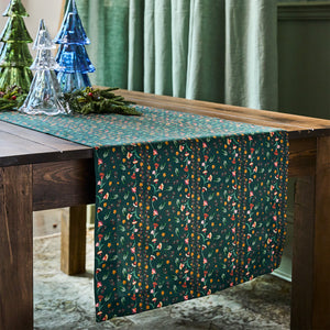 Klara 18" x 90" Table Runner in Evergreen