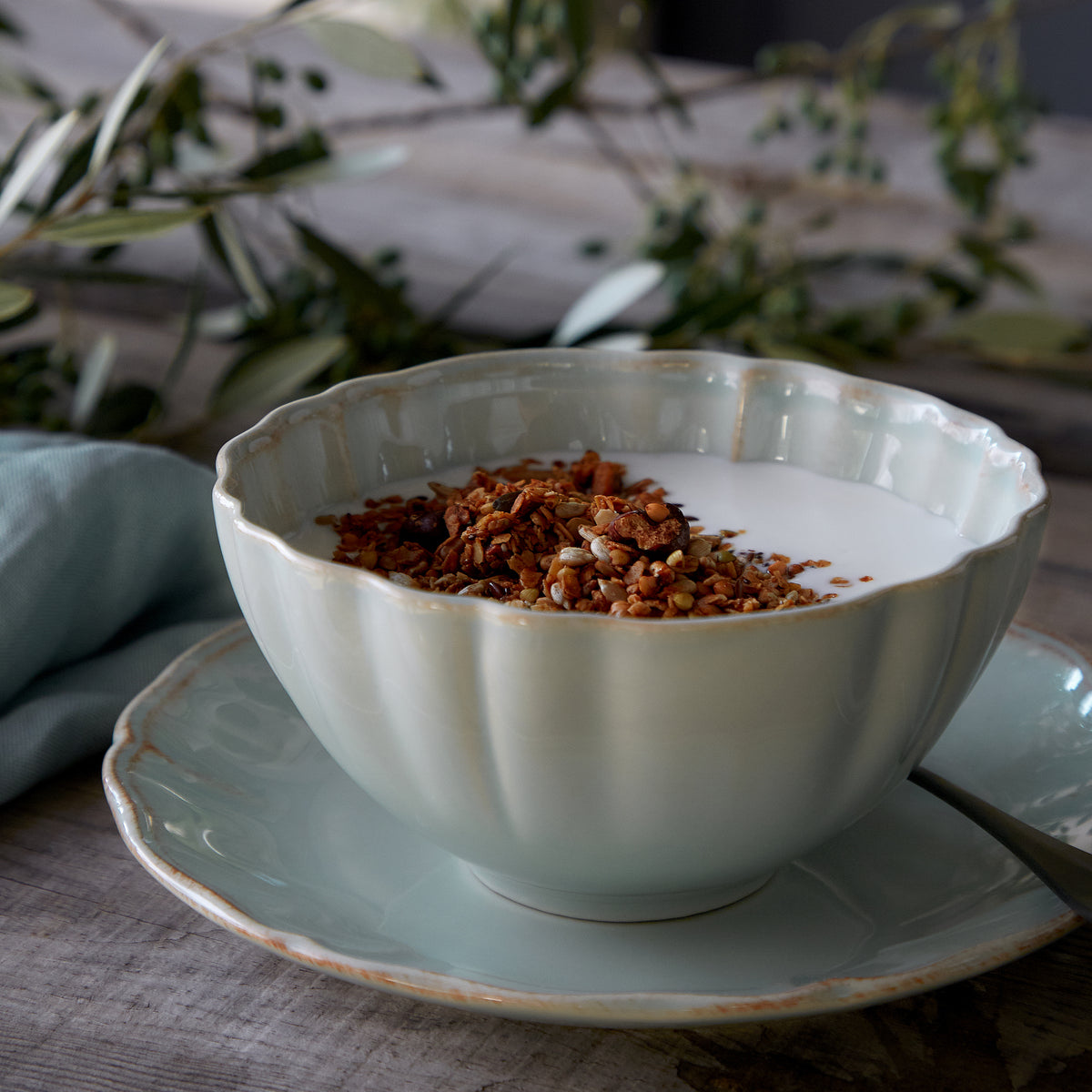 Alentejo Collection Cereal Bowls in White, Set of 6