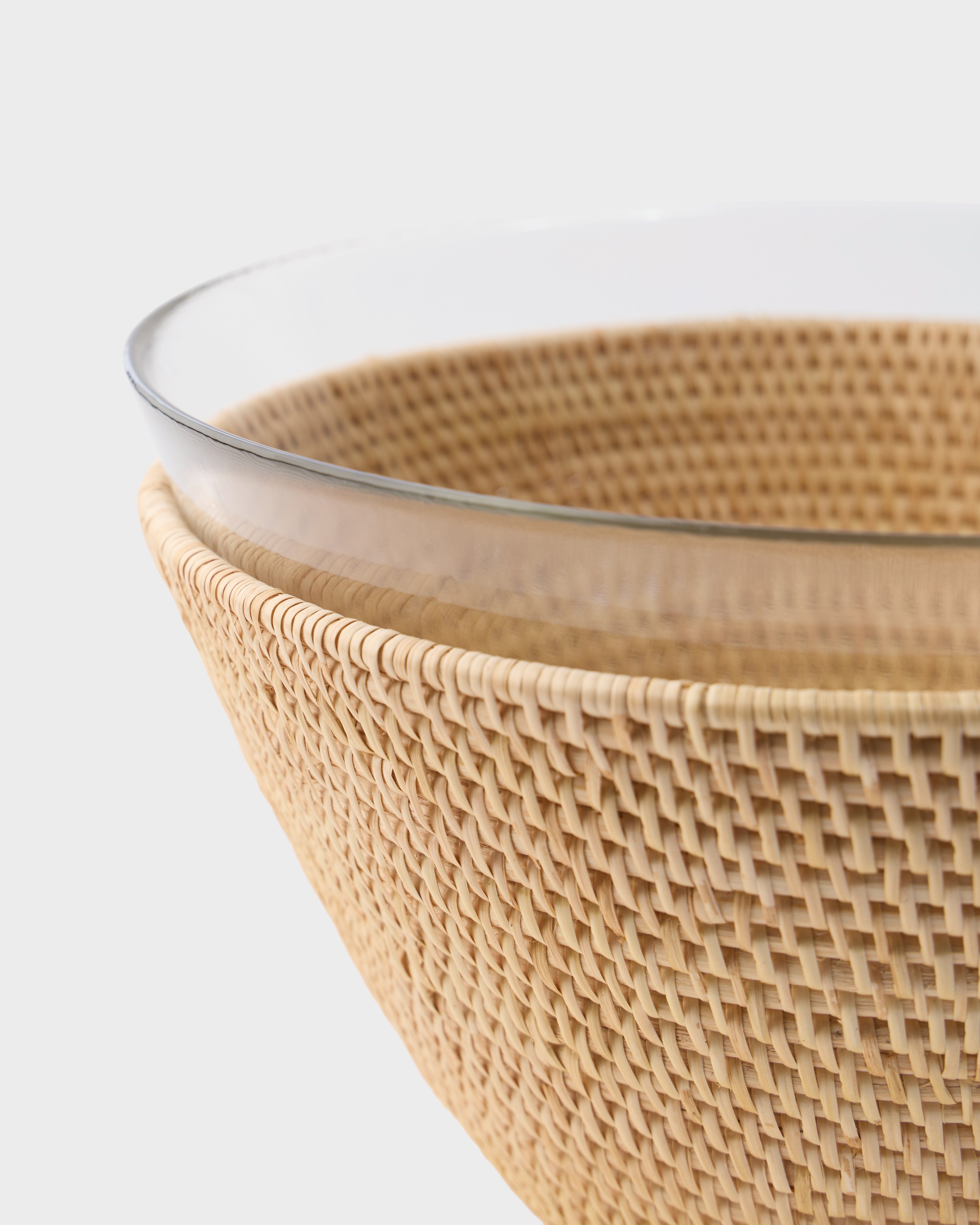Rattan Sabbia Salad Bowl