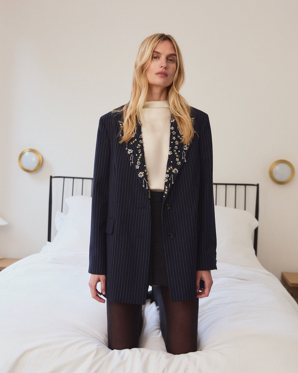Brooks Blazer in Classic Navy