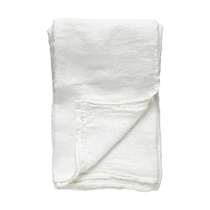 Maria Collection Tablecloth in Chalk White