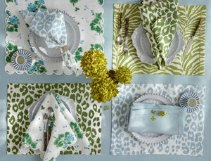 Geranium Placemat, Set of 4