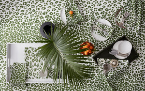 Matouk Schumacher Iconic Leopard Napkin, Set of 4