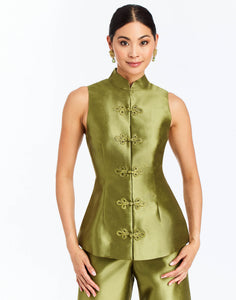 Tamara Top in Olive Green