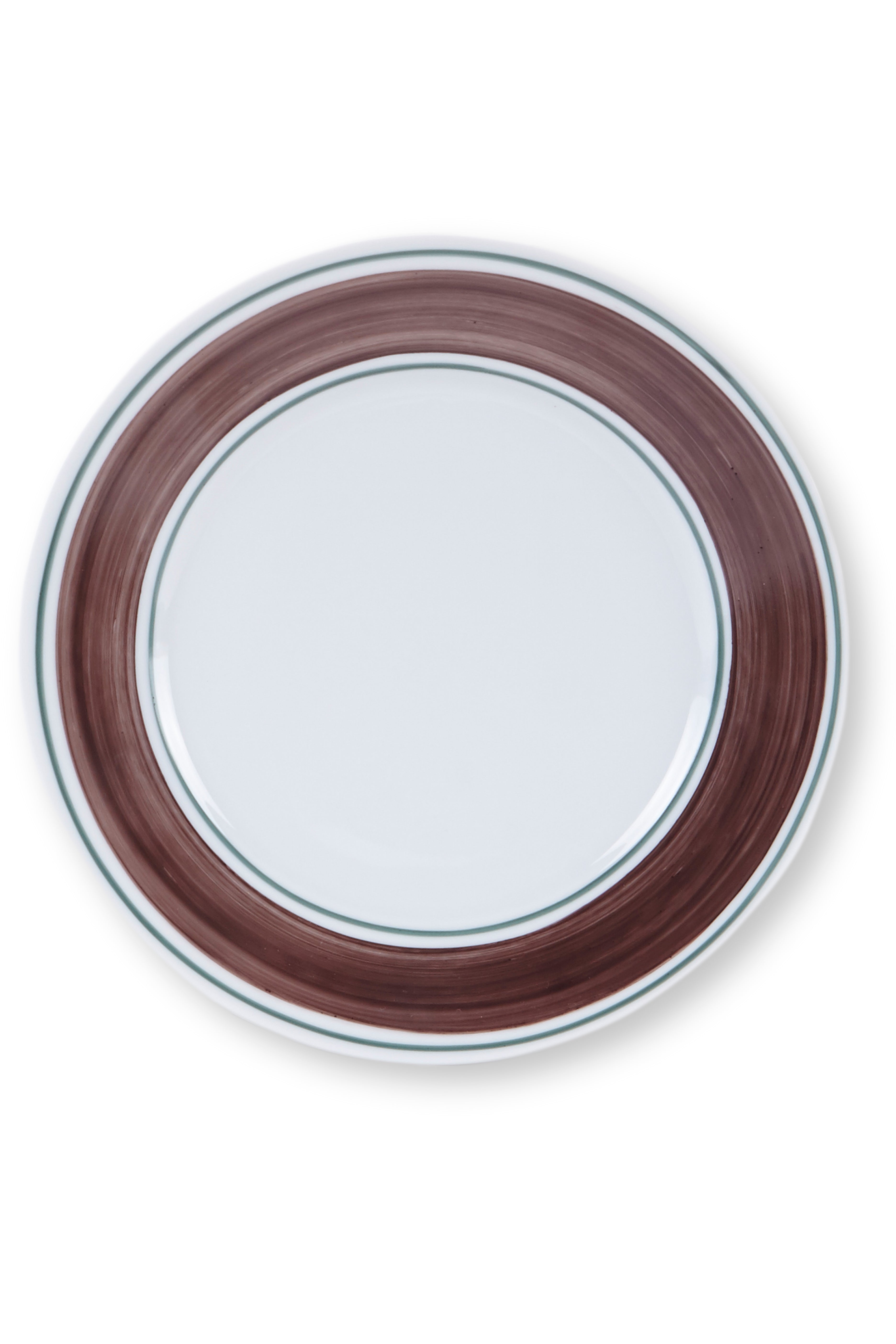 Tangerine Dinner Plate In Brown