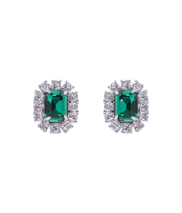 Tati Studs in Emerald