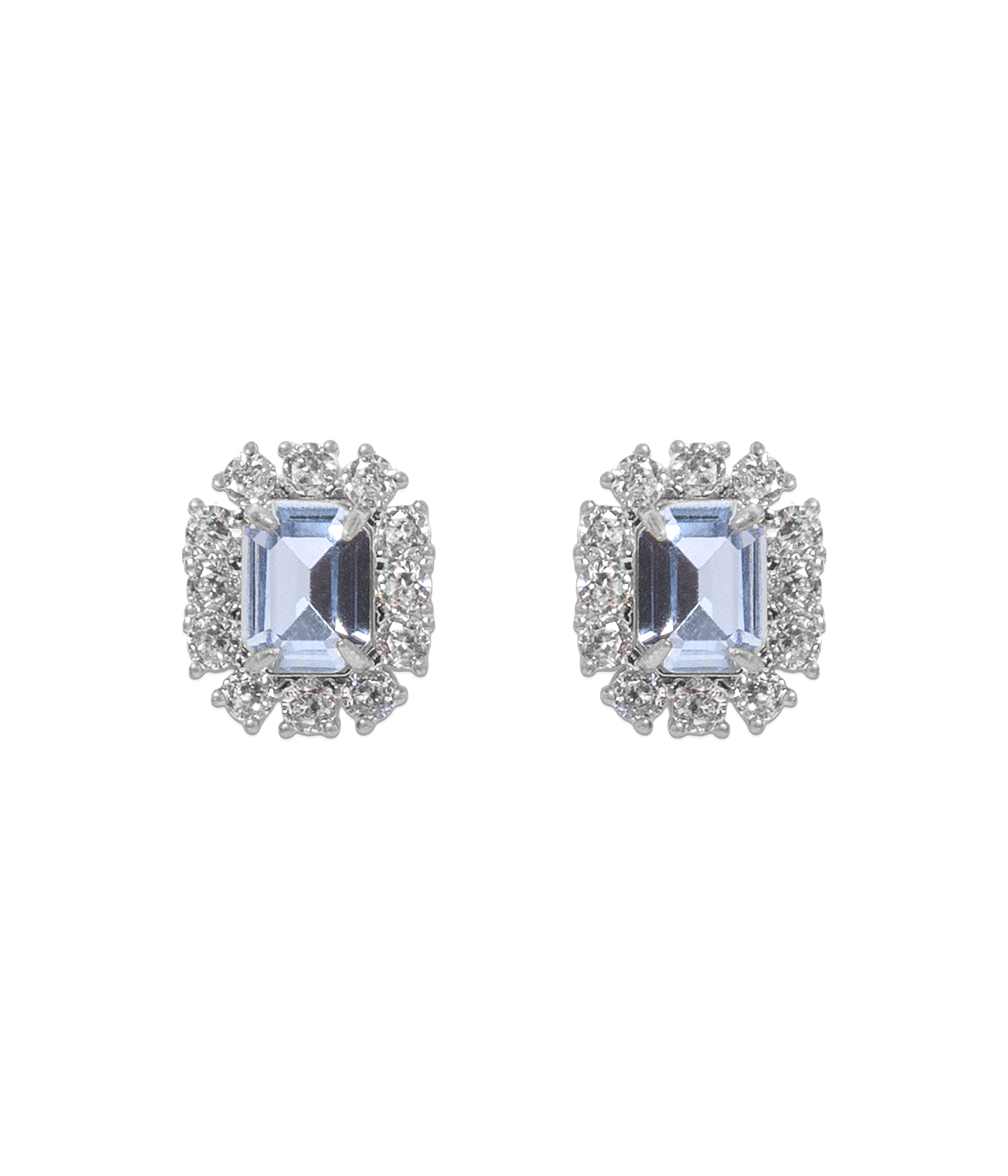 Tati Studs in Light Sapphire