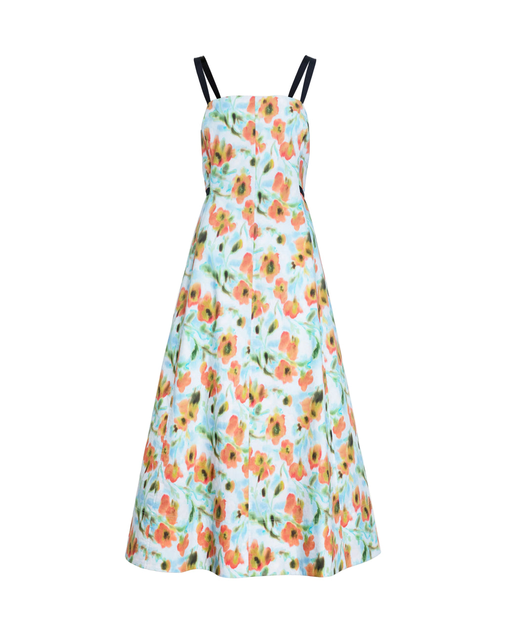 Tavia Dress in Powder Blue Multi