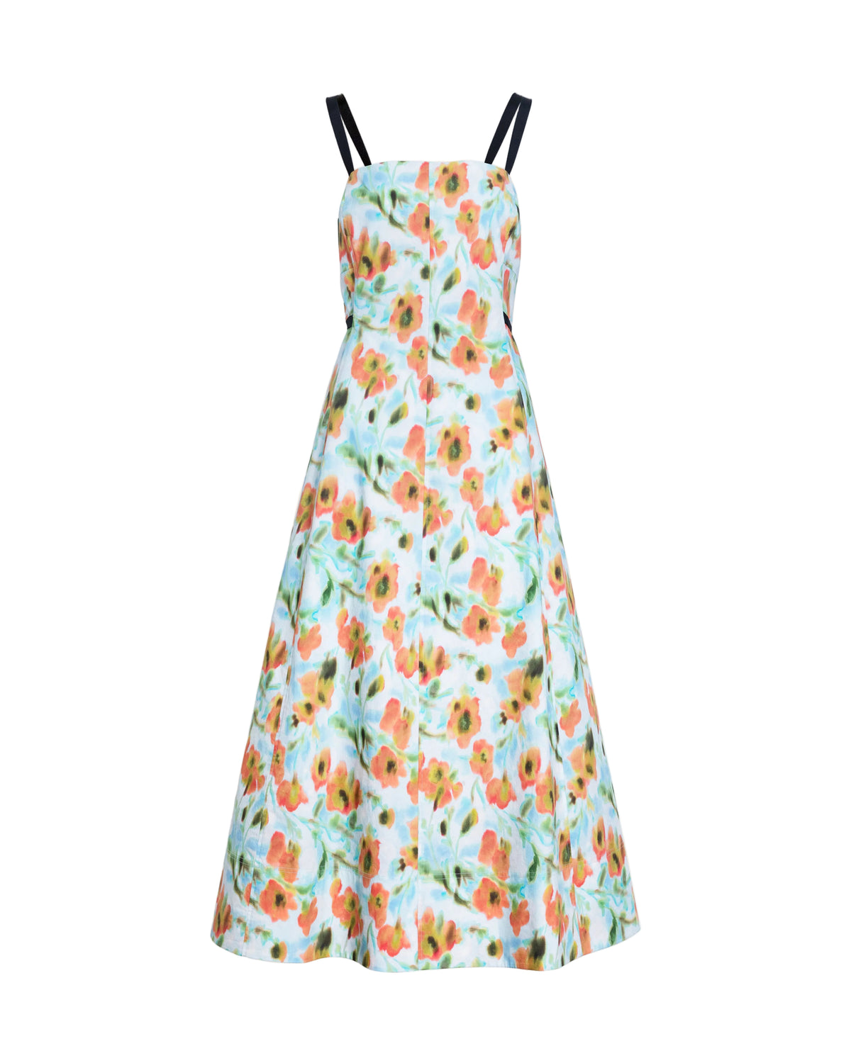 Tavia Dress in Powder Blue Multi