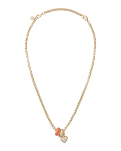 The Box Chain Charm Necklace