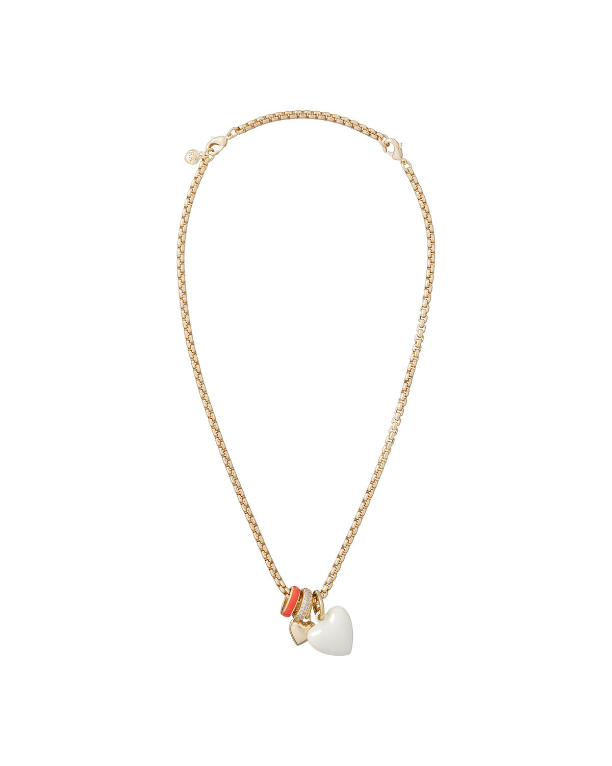 The Box Chain Charm Necklace