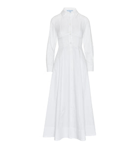 The Alandra Dress in White